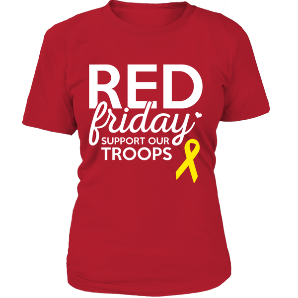 Red Friday Support Our Troops - MotherProud