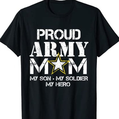Proud Army Mom T Shirt
