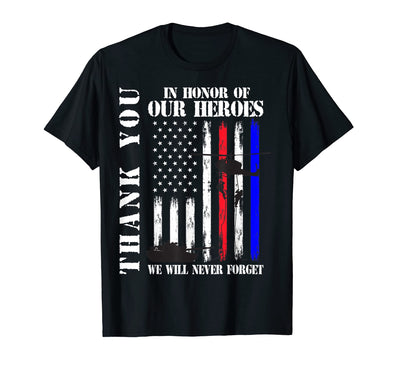 Thank You Memorial Day Military Family T-shirts