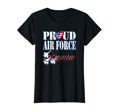 Proud Air Force Stepmom T-shirts