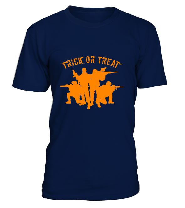 Halloween Military Trick Or Treat T-shirts - MotherProud