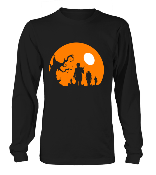 Halloween Theme Military T-shirts - MotherProud
