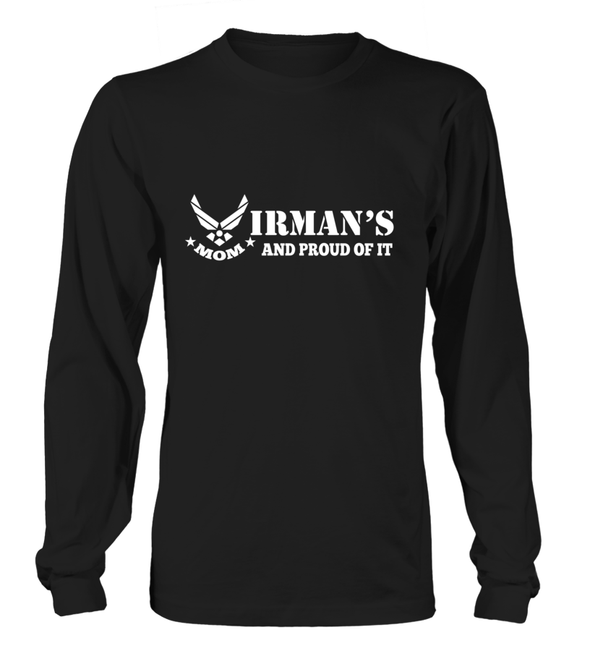Air Force Airman's Mom T-shirts - MotherProud