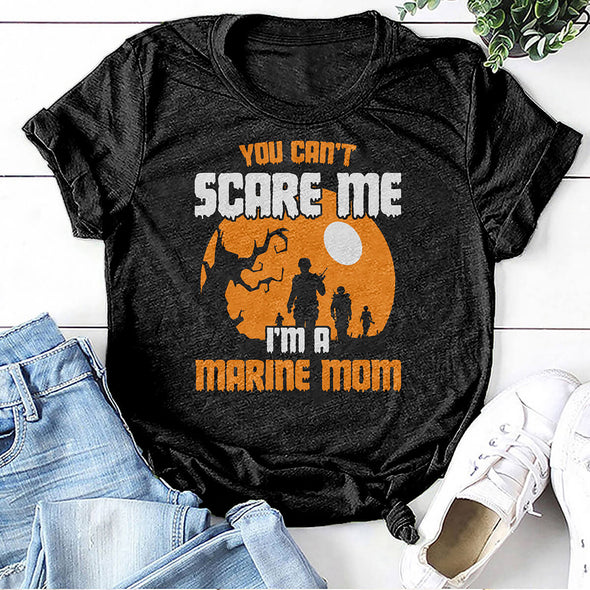 Halloween Scare Me Military Mom Family T-shirts