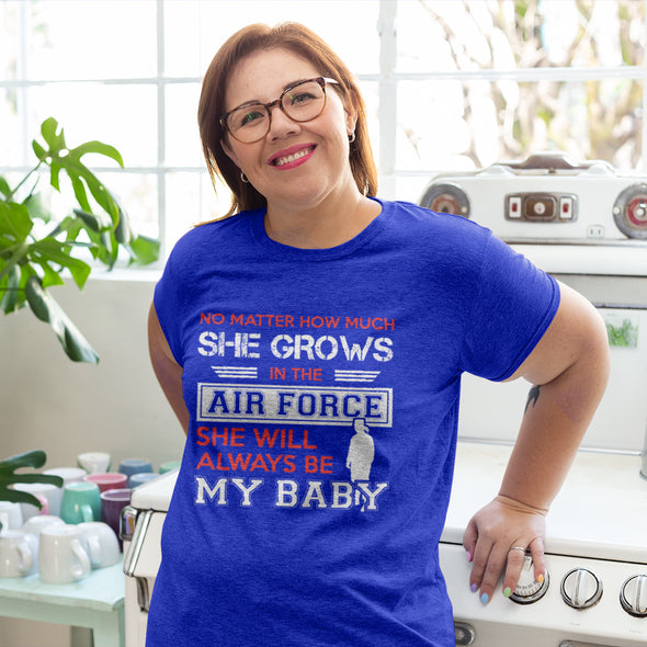 Air Force Mom Daughter No Matter How Much T-shirts - MotherProud