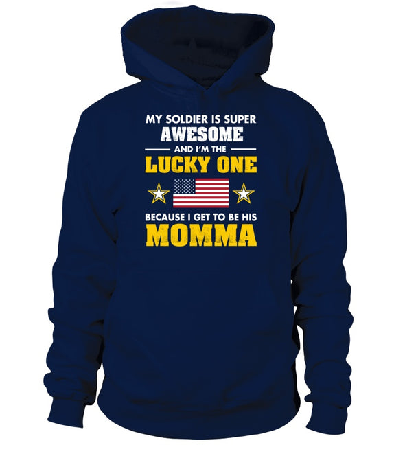 Army Mom Lucky One T-shirts - MotherProud