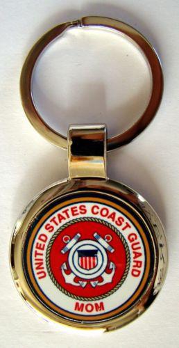 United States Coast Guard Proud Mom Key Chain - MotherProud