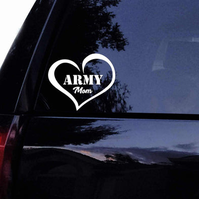 Army MOM Love Decal Sticker
