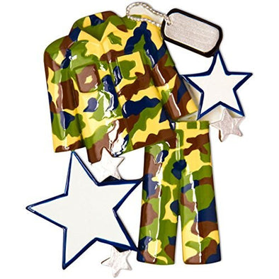 Army Uniform Ornament,