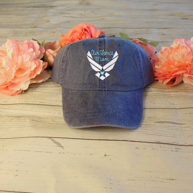 Embroidered Air Force Hat Mom