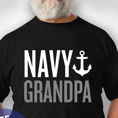 Navy Grandpa shirt