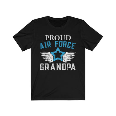 Proud Airforce Grandpa Short Sleeve Tee