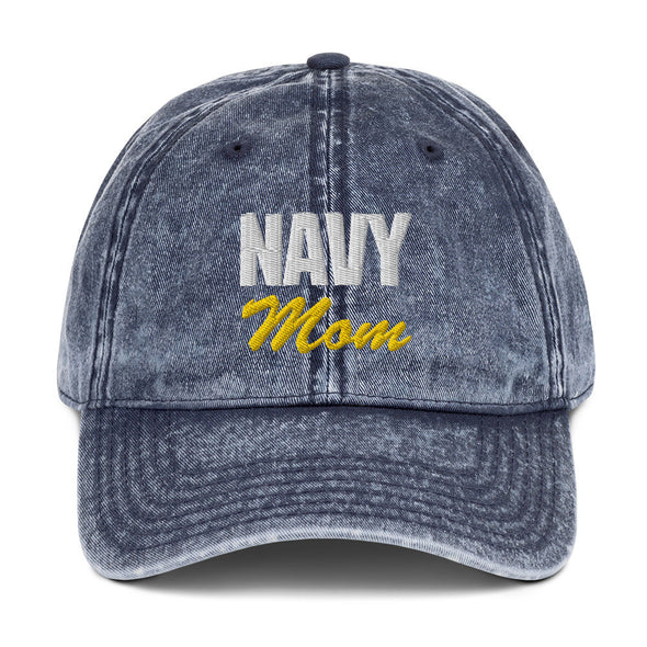 Cotton Navy Mom Hat Recruit Sailor