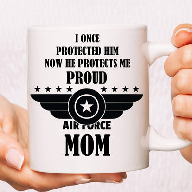 Proud Air Force Mom mug