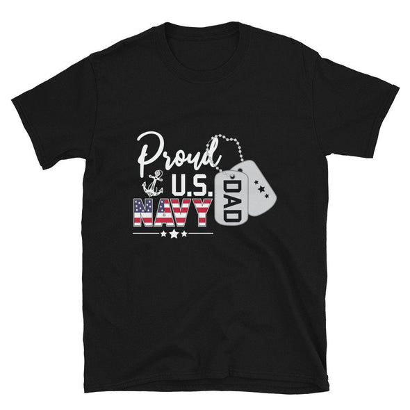 Proud U.S. Navy Dad Short-Sleeve T-Shirt