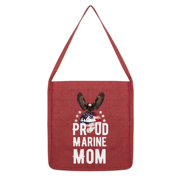 Proud marine mom Classic Tote Bag purse