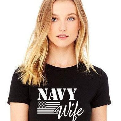Navy Wife Women's T-Shirt