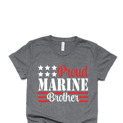 Proud Marine Brother Shirt