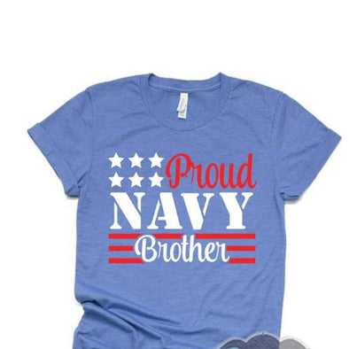 Proud Navy Brother Shirt