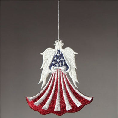 Angel Ornament, Patriotic