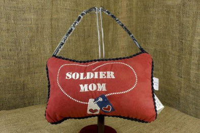 Soldier Mom Hanging Pillow - MotherProud