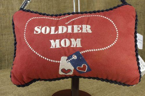 Soldier Mom Hanging Pillow - MotherProud