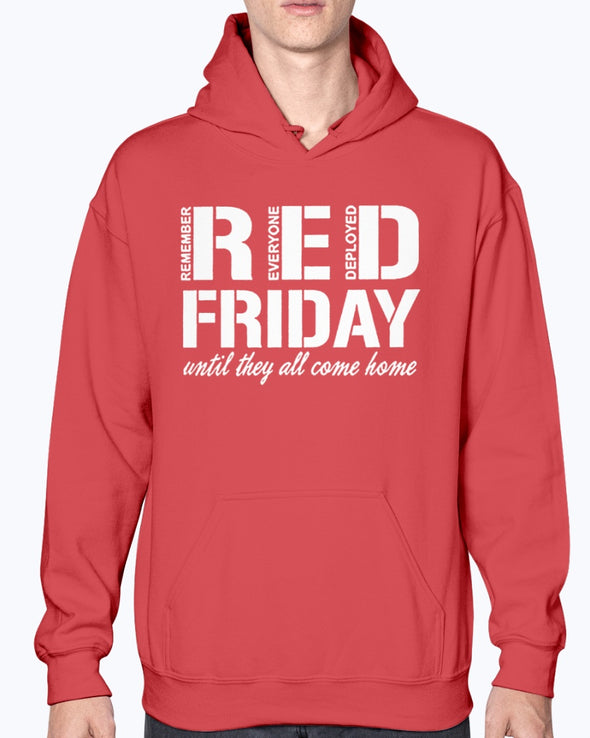 RED Friday Until They T-shirts