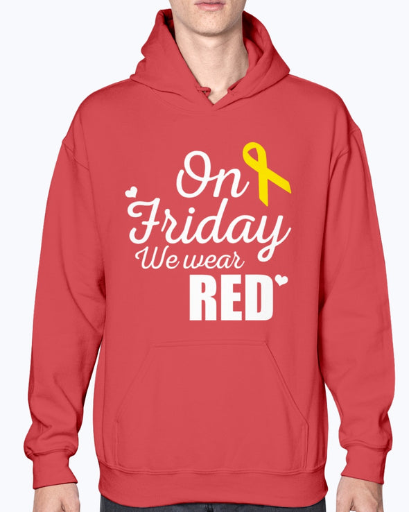 Navy Mom Wear RED on Friday T-shirts - MotherProud