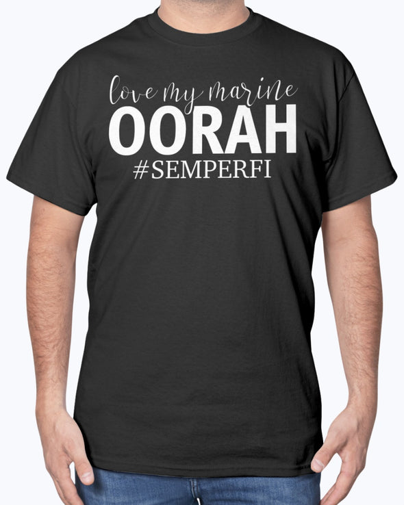 Proud Marine Mom Oorah T-shirts
