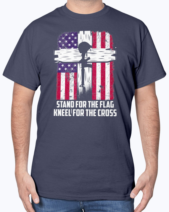 Proud Military Mom Stand & Kneel T-shirts - MotherProud