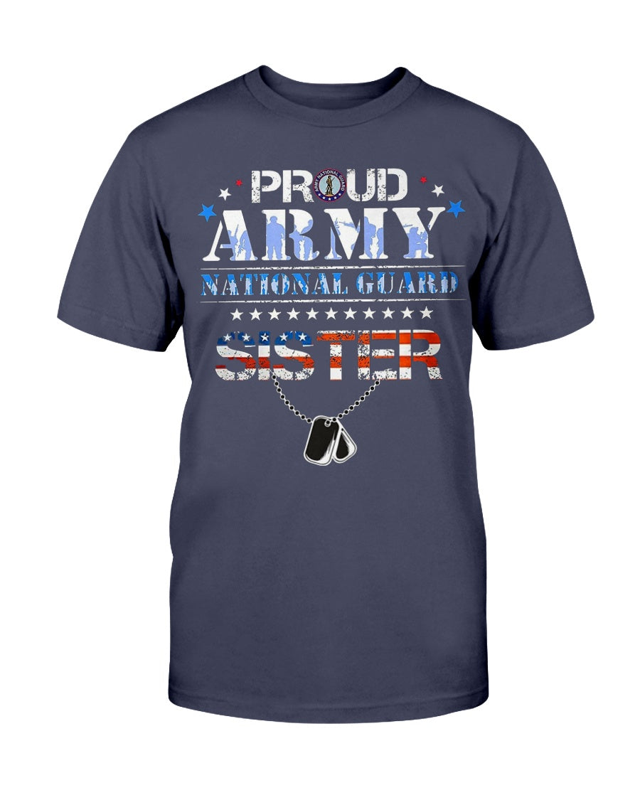 Proud Us Army National Guard Sister T-shirts – Motherproud