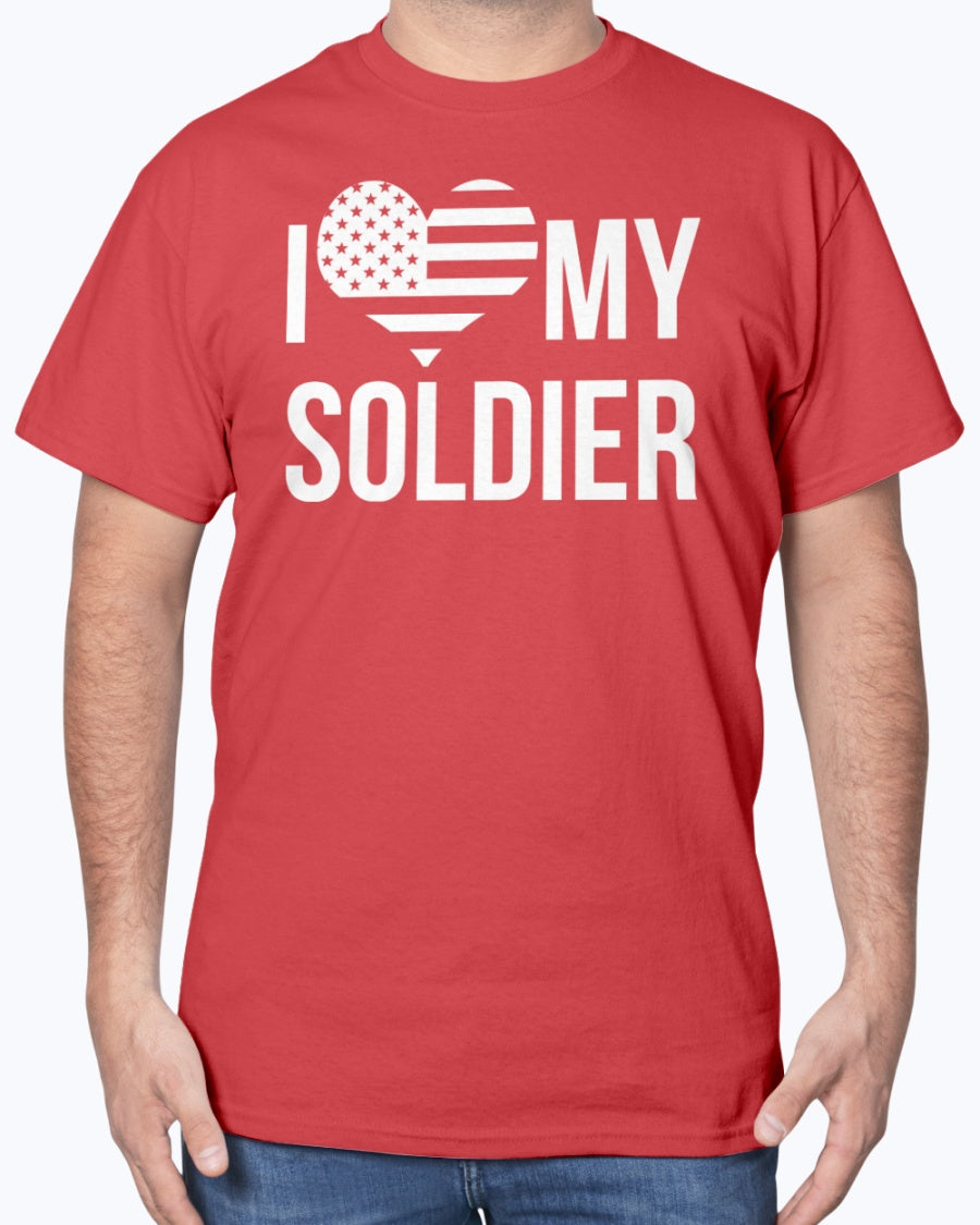 Army Parent Love My Soldier T Shirts Motherproud