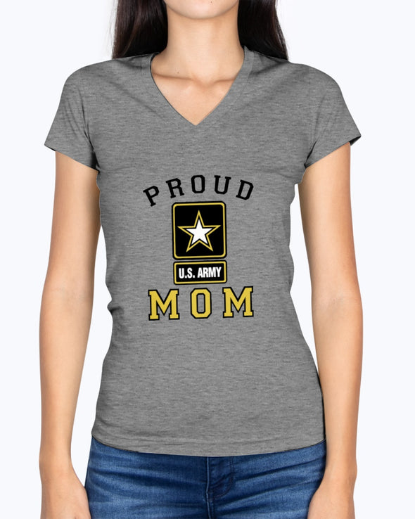 Proud Army Mom Light Colors T-shirts