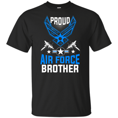 Proud Air Force Brother Jet Fighter T-shirts - MotherProud