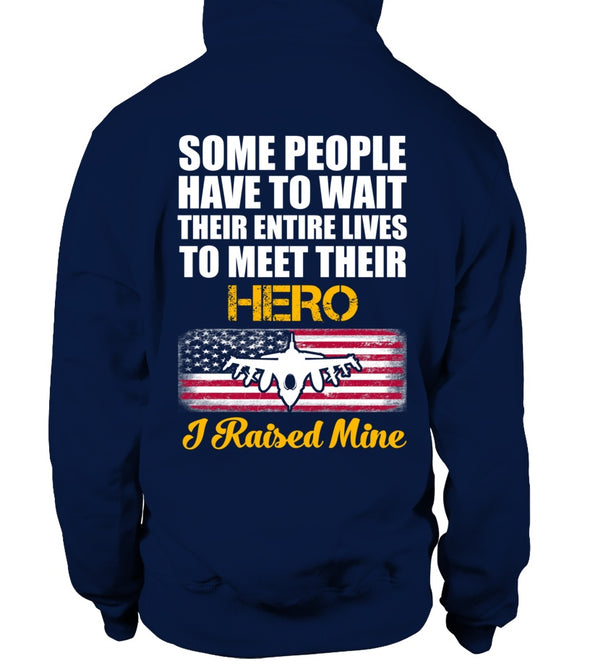 Air Force Dad Raised My Hero T-shirts - MotherProud