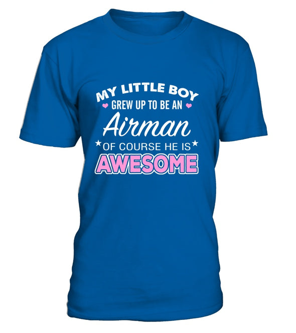 Air Force Mom Awesome T-shirts - MotherProud