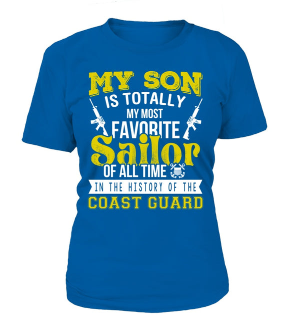 Coast Guard Mom  - My Favorite Sailor - MotherProud
