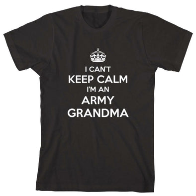 I Can't Keep Calm I'm An Army Grandma T-shirts - MotherProud