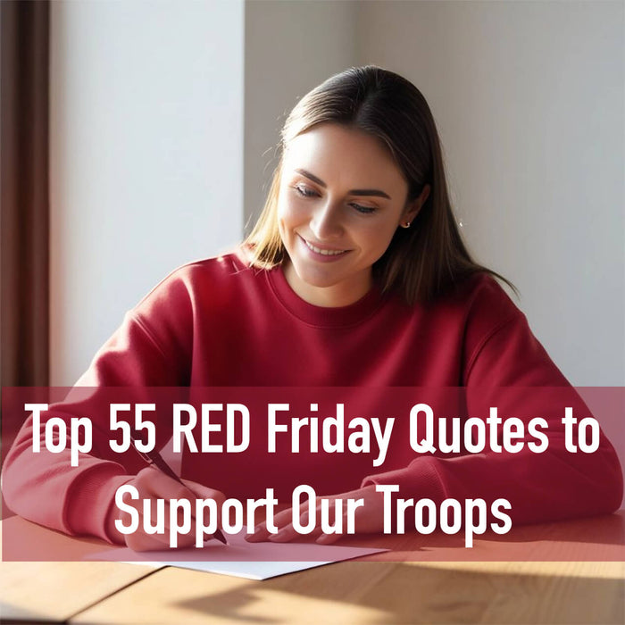 Best 55 RED Friday Quotes to Remember Everyone Deployed