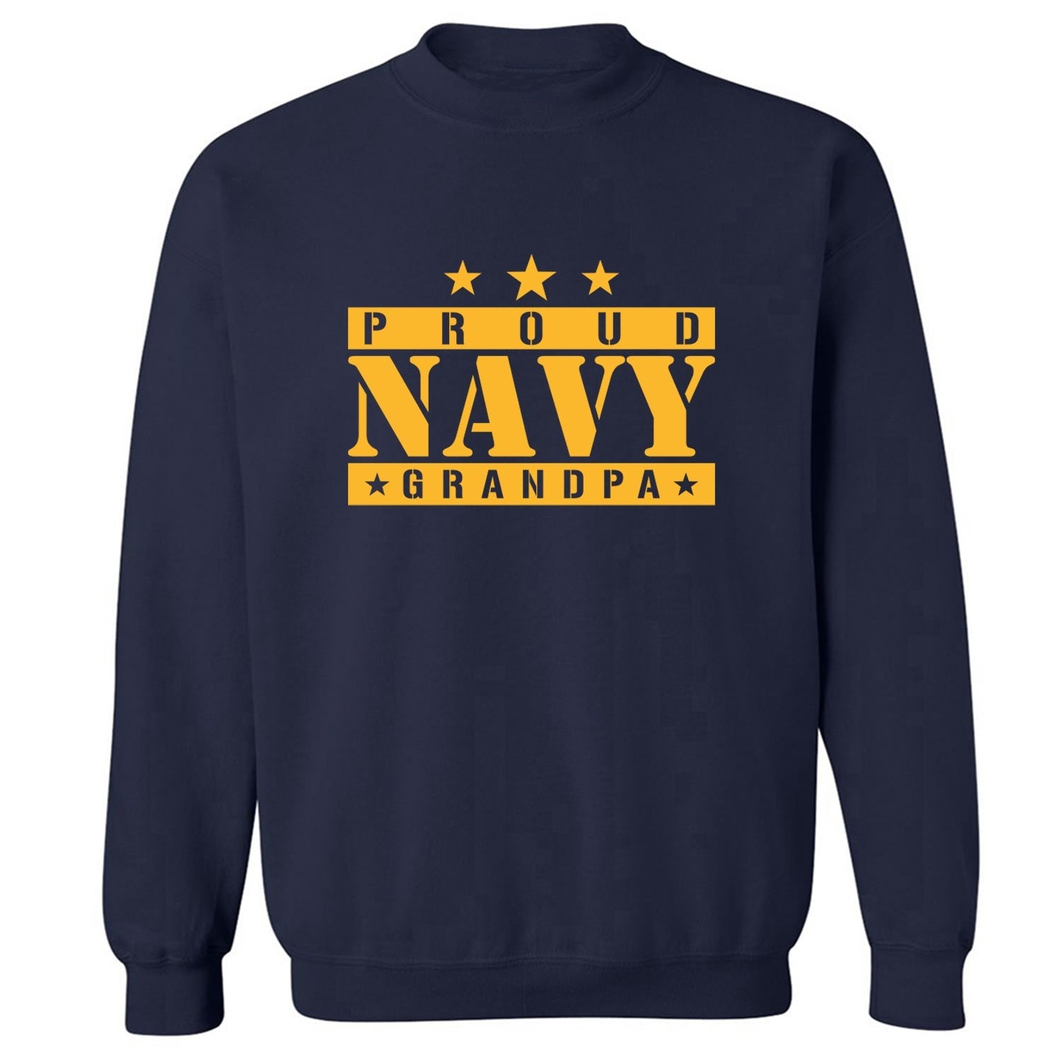 Proud Navy Grandpa Sweatshirt T-shirts – MotherProud