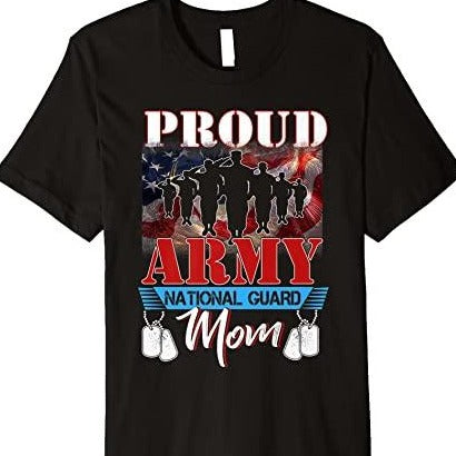 Proud National Guard Mom T-Shirt