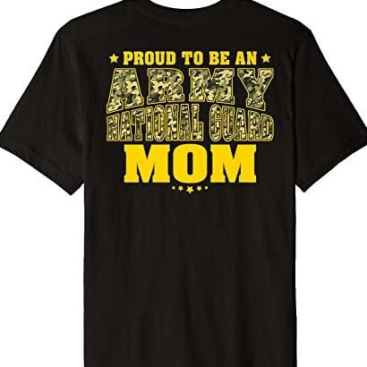 Proud Army National Guard Mom T-Shirt