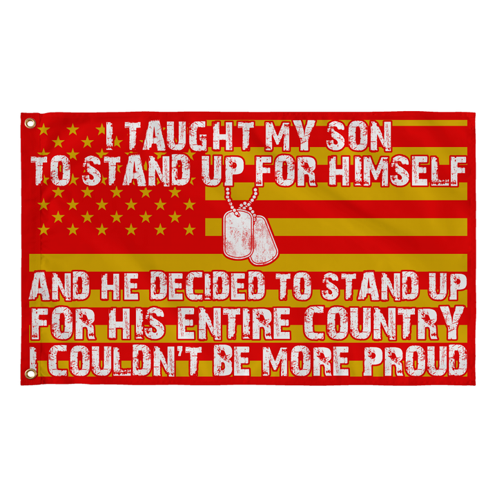 Army Mom Couldn't Be More Proud Flag - MotherProud