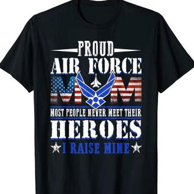 Proud Air Force Mom T-Shirt