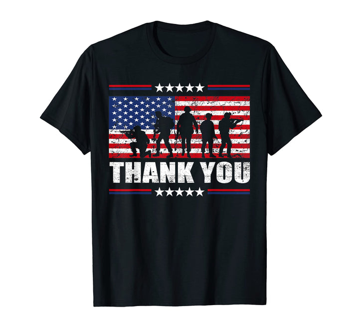 Memorial Day Military Family Thank You T-shirts