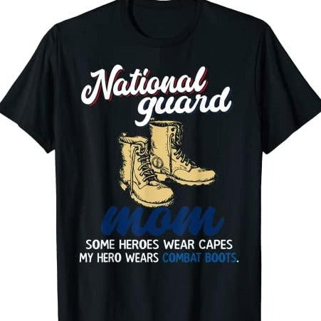 Proud National Guard Mom T-Shirt