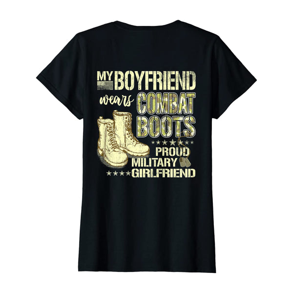 My Boyfriend Wears Combat Boots T-shirts