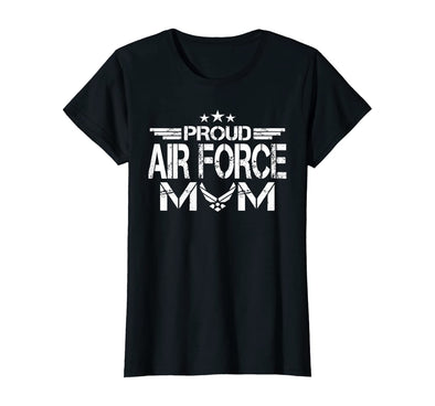 Proud Air Force Mom Military T-shirts