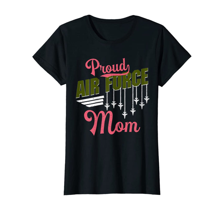 Proud Air Force Mom Family T-shirts
