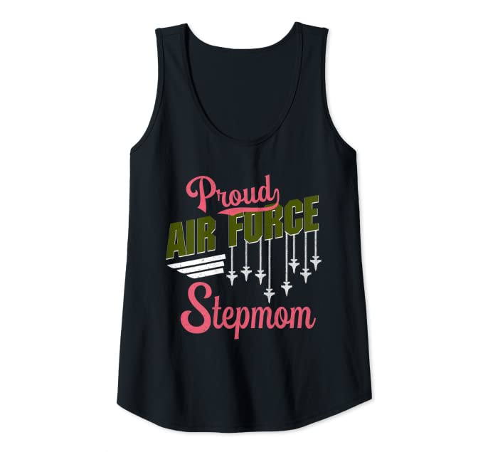Proud Air Force Stepmom Tank Top